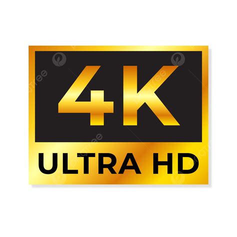 insignias de icono ultra hd 4k png icono ultra hd de 4k logotipo 4k icono 4k png y vector