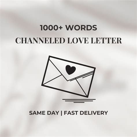 Love Letter Etsy