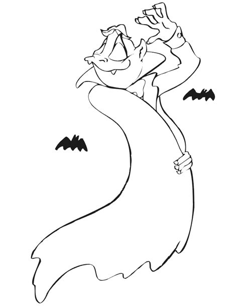 Vampire Coloring Pages Coloring Home