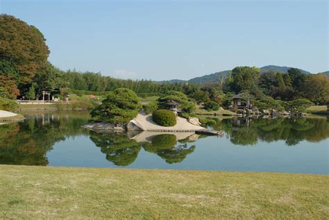 Korakuen In Okayama Is One Of The Big Three Gardens In Japan Along