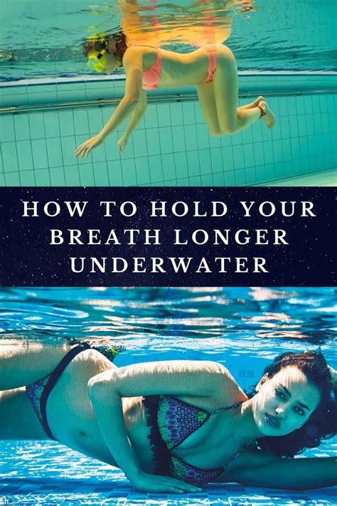 How To Hold Your Breath Longer Underwater Breathe Hold On Underwater