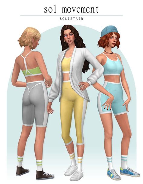 Sol Movement Set Solistair Sims 4 Sims Sims 4 Mods Clothes