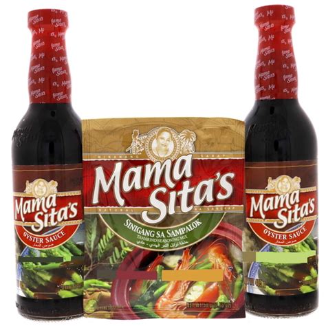 Buy Mama Sitas Oyster Sauce 2 X 405ml Offer Online Lulu