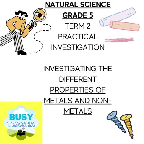 Grade 5 Natural Science Term 2 Practical Investigation Teacha