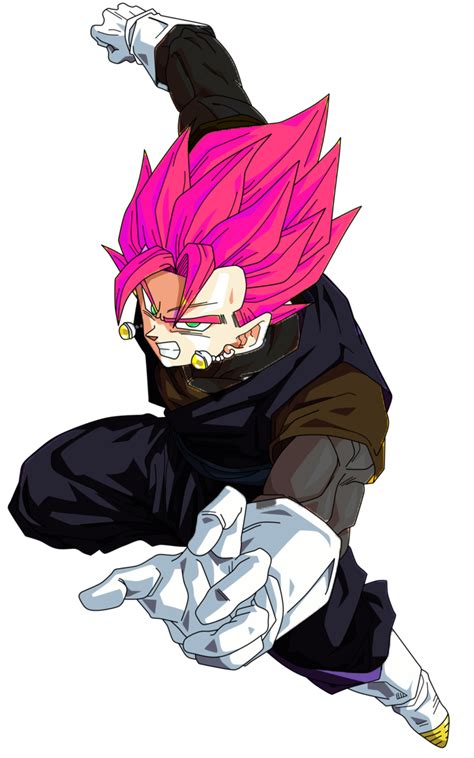 Black Vegetto Ssj Rose Render By Vegettodel2000 On Deviantart