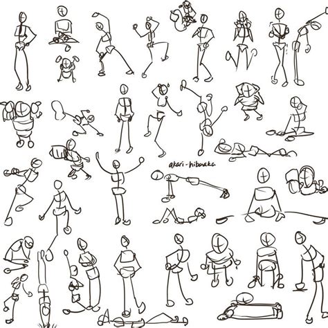 Stick Figure Gesture Drawing Fetchingly Blawker Custom Image Library