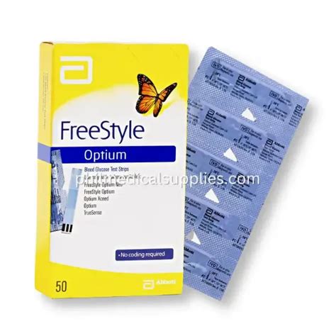 Glucose Strips Freestyle Optium 50’s Philippine Medical Supplies