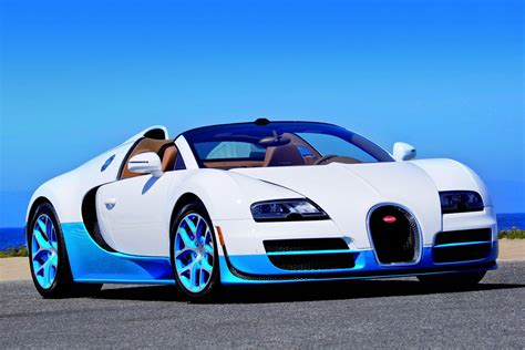 2012 Bugatti Veyron 164 Grand Sport Vitesse Bianco And New Light Blue