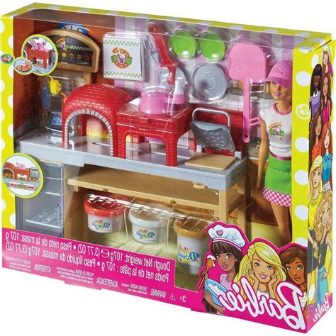 Mattel Barbie Pizza Chef Doll And Playset