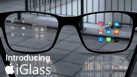 Apple Glasses Ar Smart Iglass Concept Youtube