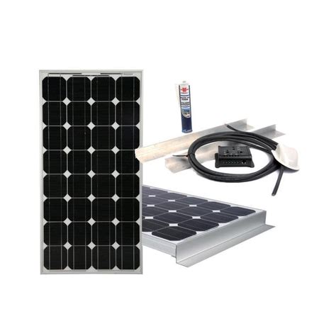 Kit solaire 12v panneau 160w Vechline régulateur Panneau solaire