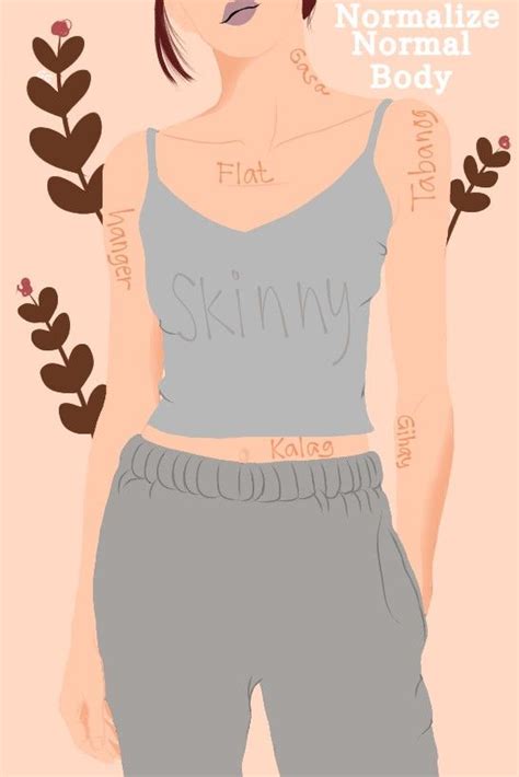 Skinny Fashion Digital Art Illustration Women