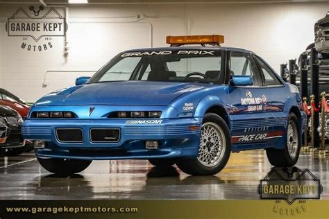 1991 Pontiac Grand Prix Gtp Daytona 500 Pace Car Blue Coupe 34l V6