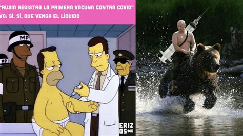 Las redes sociales no se han hecho esperar para darnos las mejores bromas luego que rusia hiciera pública la sputnik v, como la primera vacuna contra el. Que venga el líquido: 15 memes de la vacuna rusa contra la ...