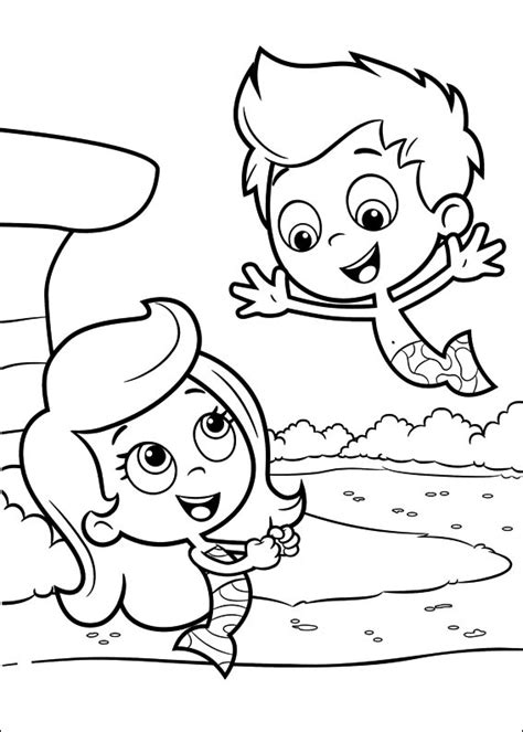Now it's time to learn your colors! Bubble Guppies Coloring Pages - Best Coloring Pages For Kids