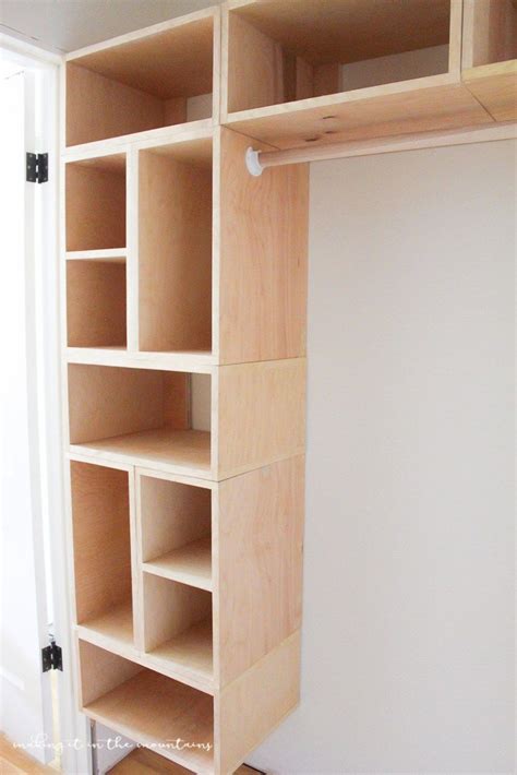 This Brilliant Diy Custom Closet Organizer Is Not Only Easy To Build