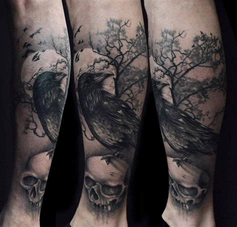 35 Gothic Tree Tattoos
