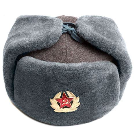 russian army winter hat army military