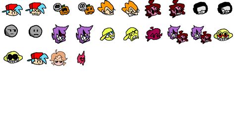 Evolved Fnf Icons By Yourlocaldumbartist On Newgrounds