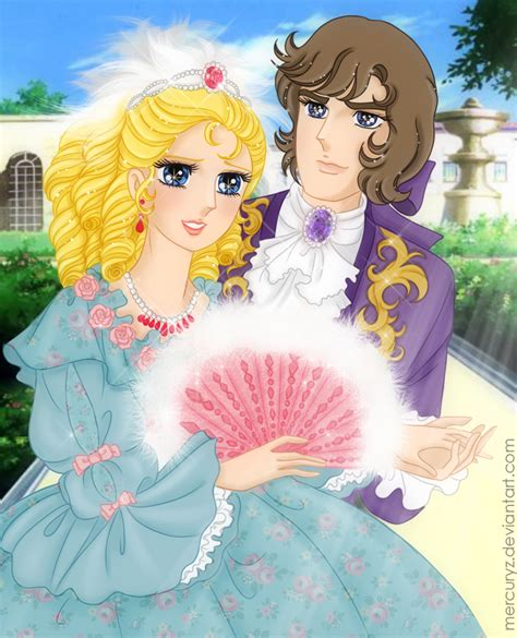 Oscar/rosalie, le fer et la soie. Marie Antoinette and Ferzen by mercuryZ on DeviantArt