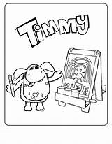 Timmy Coloring Magic Coloringtop sketch template