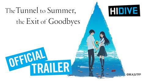 The Tunnel To Summer The Exit Of Goodbyes Trailer Hidive Youtube