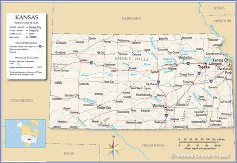 Th Ng Tin B N Bang Kansas M N M Map Of Kansas