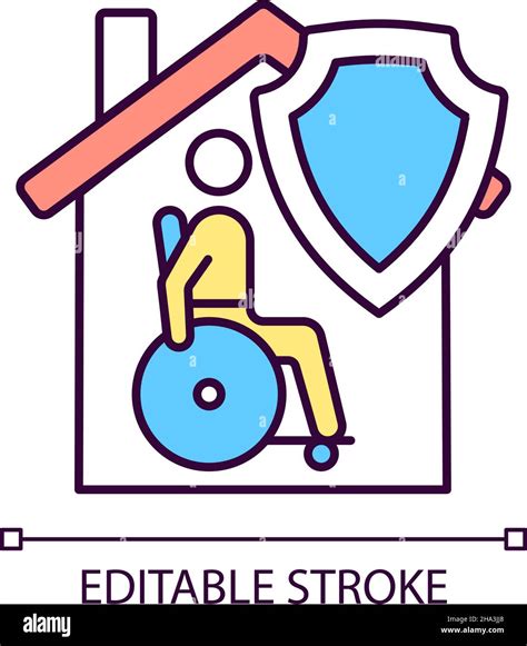Disability Benefits Stock Vector Images Alamy