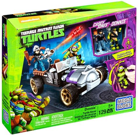 Mega Bloks Teenage Mutant Ninja Turtles Animation Donnie Turtle Racer