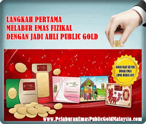 Pelaburan terbaik sepanjang masa iaitu pelaburan emas fizikal public gold menyediakan harga emas termurah bebas gst dan patuh. PELABURAN EMAS PUBLIC GOLD MALAYSIA