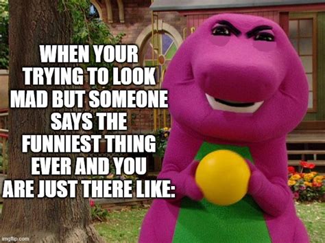 Mad Barney Meme