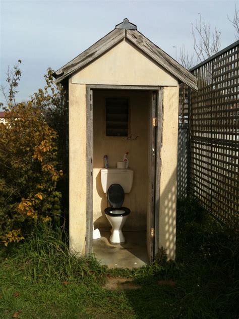 Outdoor Toilet Backyard Bathrooms Old Cottage