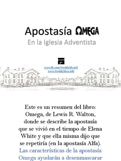 Apostasia Omega Pdf Iglesia Adventista Del Séptimo Día Verdad