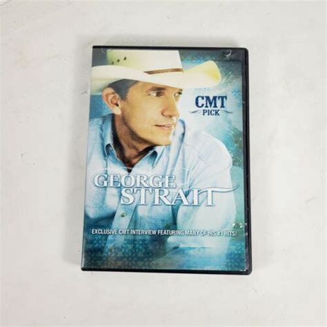 George Strait Cmt Pick Dvd Ebay