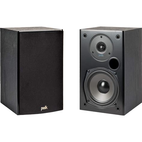 Polk Audio T15 100 Watt Home Theater Bookshelf Speakers Hi Res Audio