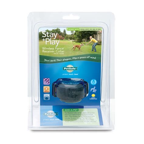 With its overall effectiveness, large capacity for controlling multiple pets, great coverage, and ideal price, you can't. Shop for Stay + Play® Wireless Fence Receiver Collar by ...