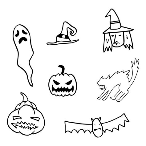 Kids Halloween Printable Stencils