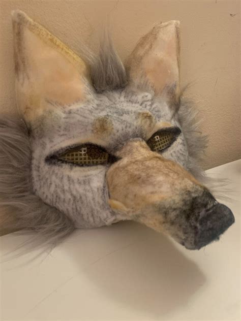 Coyote Therian Mask Etsy Australia