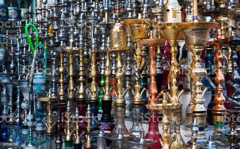 hookahs in the markettraditional arabic shisha pipes hookah water pipes egyptians call it shisha