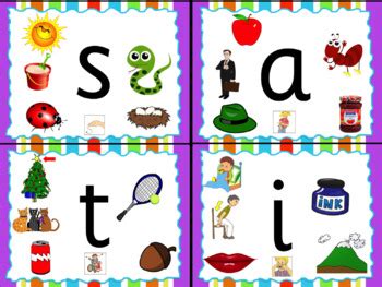 When teaching a phonics skill it's often helpful to use a key word and picture to help the students remember the sound to the these free printable sight word flash cards are perfect to teach your child to read their first 100 sight words. Jolly Phonics Word box list test 1 - Mash.ie