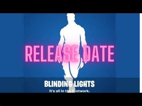 Preview 3d models, audio and showcases for fortnite: Blinding Lights Emote Release Date In Fortnite Item Shop ...