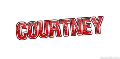Courtney Logotipo Ferramenta De Design De Nome Gr Tis A Partir De Texto Flamejante