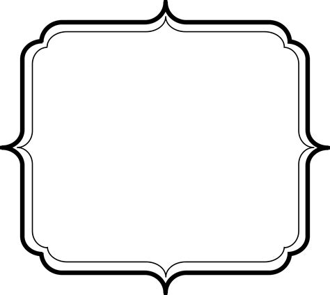 Free Simple Frame Vector Png Download Free Simple Frame Vector Png Png