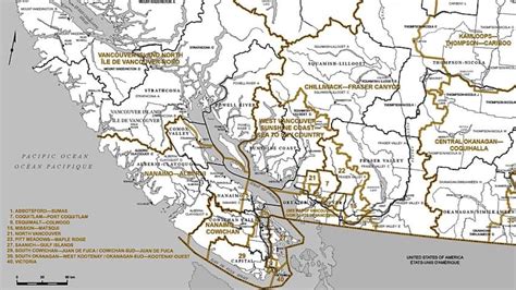 Bc To Get 6 New Federal Ridings British Columbia Cbc