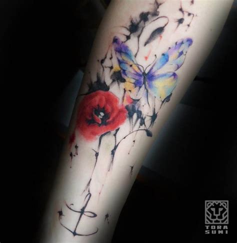 Jemka Tattoo Art Poppies Tattoo Watercolor Poppy Tattoo Tattoos