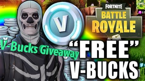 How To Get Free V Bucks Ps4 Youtube Free V Bucks Code Giveaway