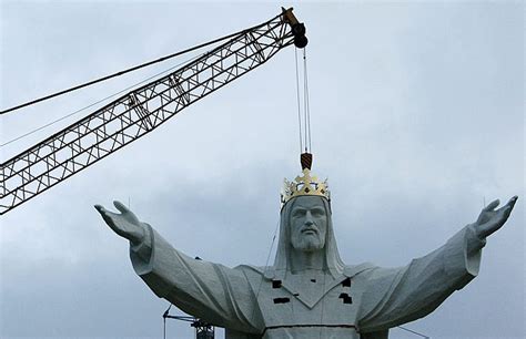 Worlds Tallest Jesus Statue Unveiled In Poland Nz