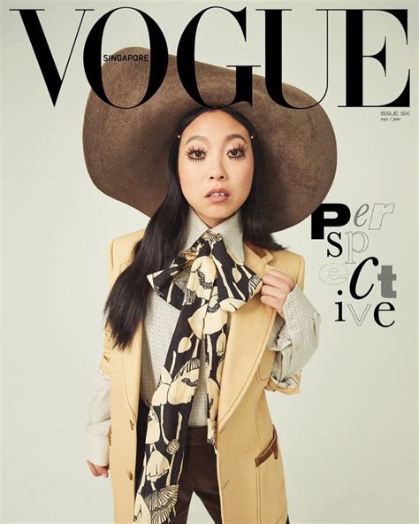 Cover Girl Awkwafina For Vogue Singapore Magazine Tom Lorenzo