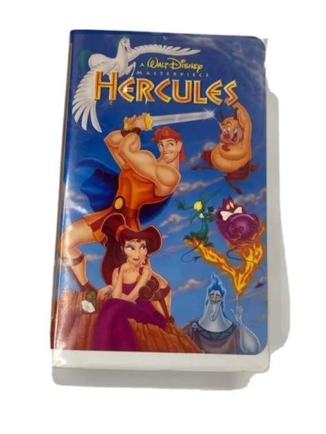 HERCULES VHS WALT Disney Home Video Masterpiece Collection Clamshell