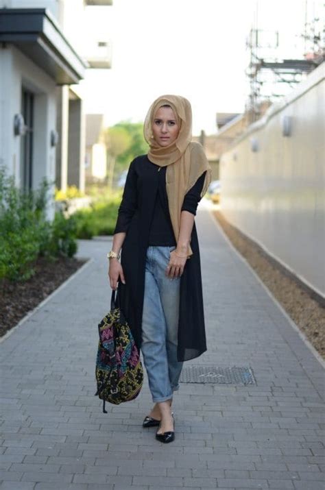 30 stylish ways to wear hijab with jeans for chic look